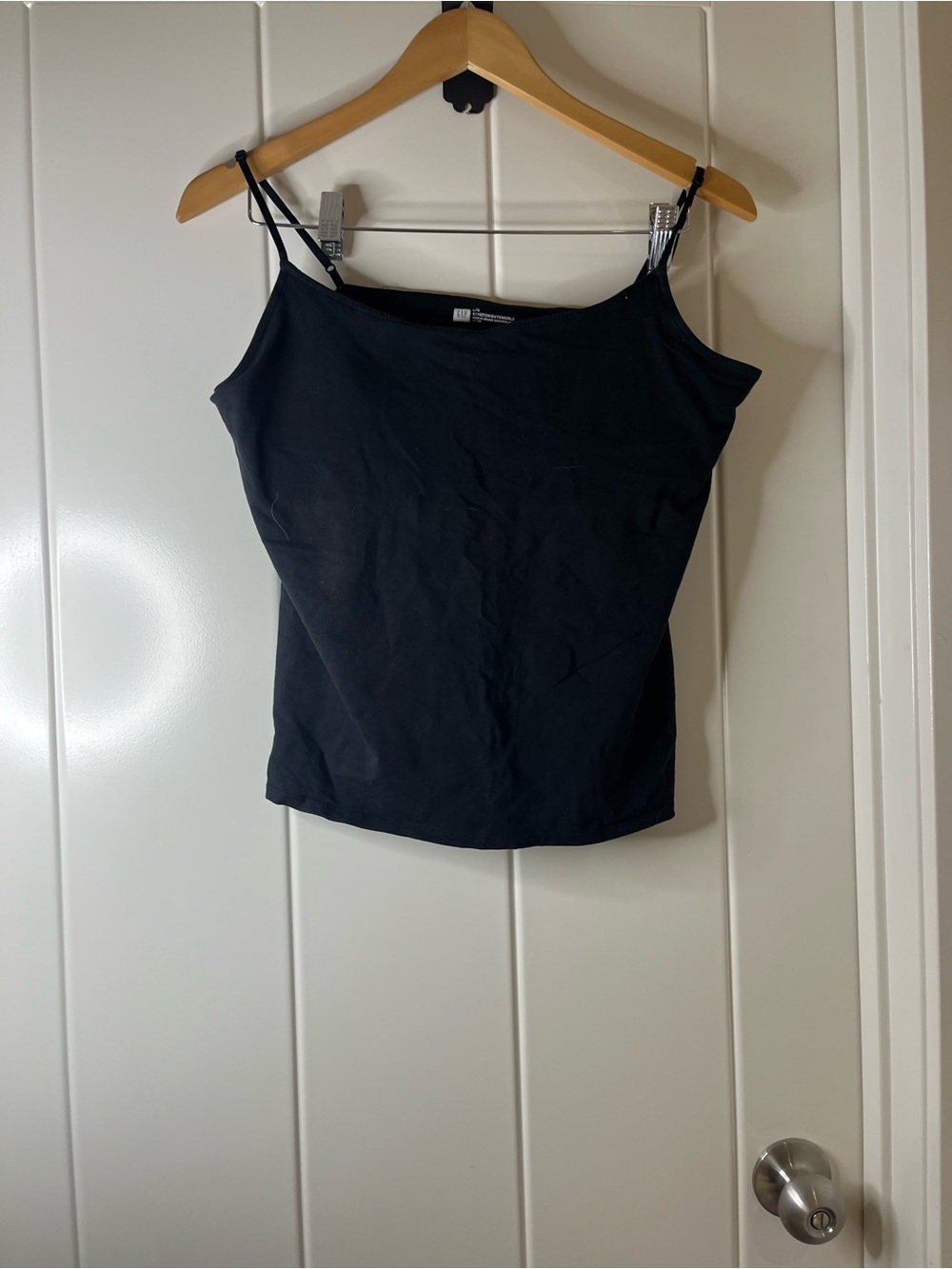 GAP Black Slim Spaghetti-Strap Camisole